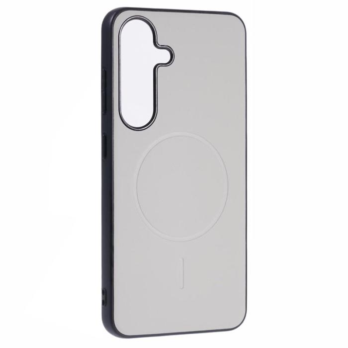 X-Level - X-LEVEL Samsung Galaxy S24 Skal MagSafe PC TPU PU Grå