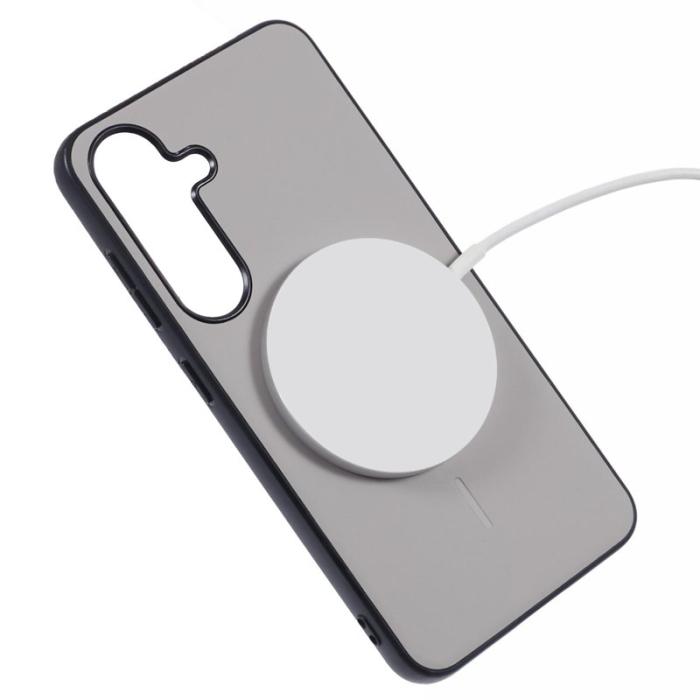 X-Level - X-LEVEL Samsung Galaxy S24 Skal MagSafe PC TPU PU Grå