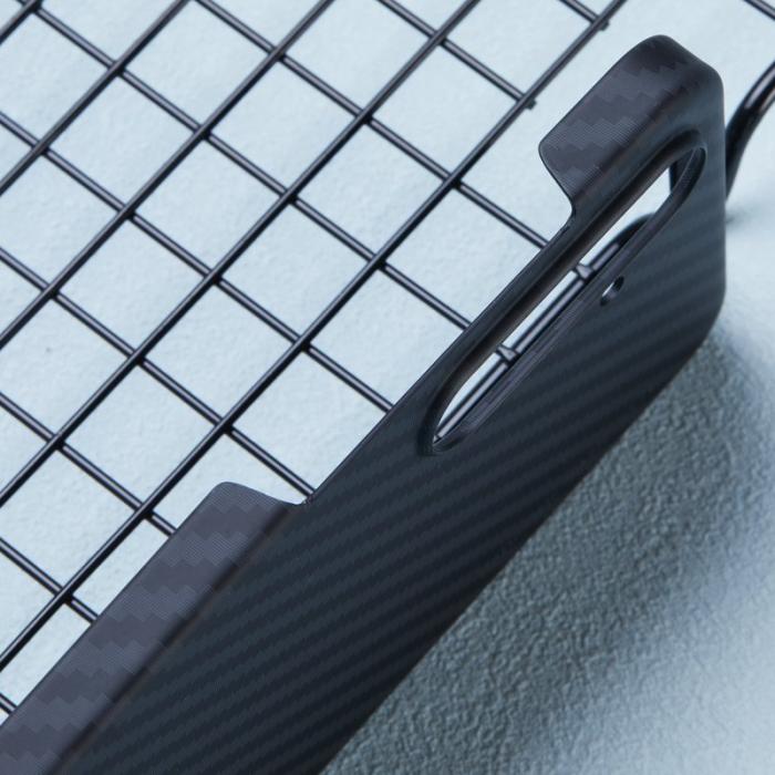 X-Level - X-LEVEL Samsung Galaxy S24+ Skal Slim Anti-Scratch Kolfiber Svart