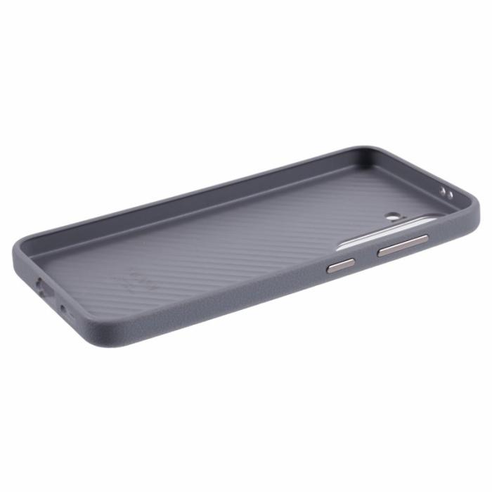 X-Level - X-LEVEL Samsung Galaxy S24+ Skal Slim PU Läder + Hård PC Grå