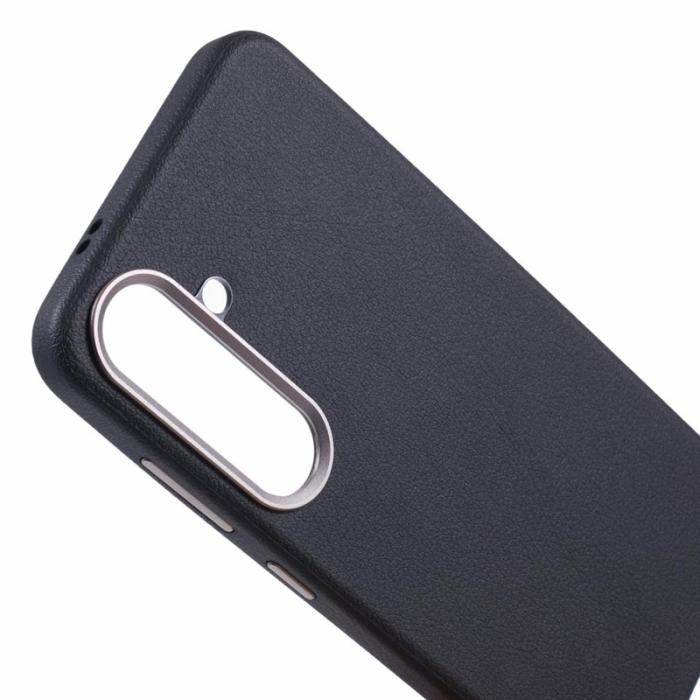 X-Level - X-LEVEL Samsung Galaxy S24+ Skal Slim PU Läder + Hård PC Svart