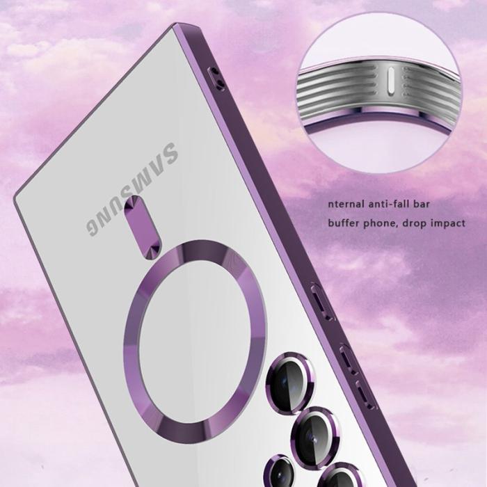 X-Level - X-LEVEL Samsung Galaxy S24 Ultra Skal Magnetiskt Guld