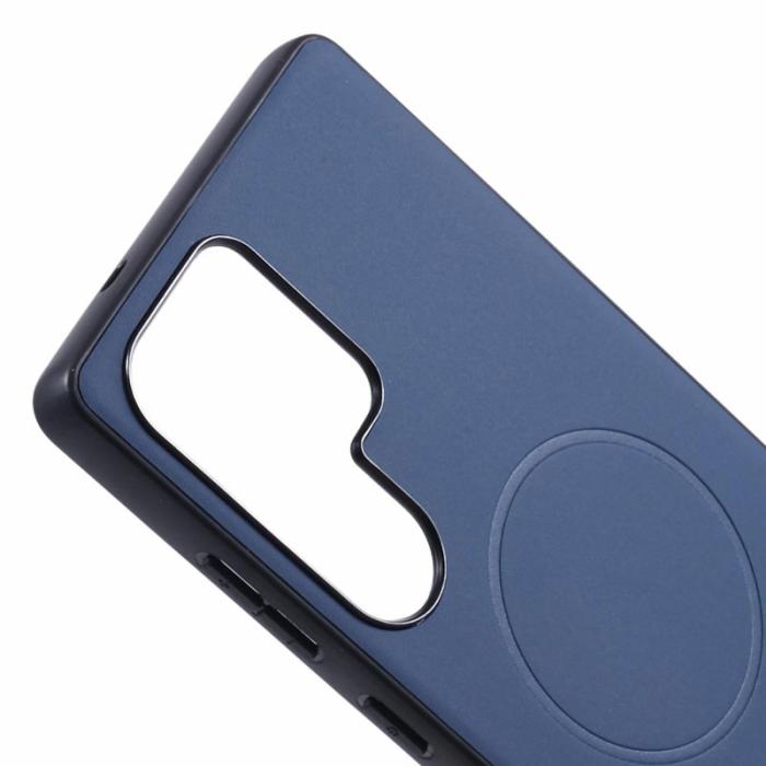 X-Level - X-LEVEL Samsung Galaxy S24 Ultra Skal MagSafe PC TPU PU Blå