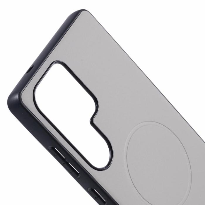 X-Level - X-LEVEL Samsung Galaxy S24 Ultra Skal MagSafe PC TPU PU Grå