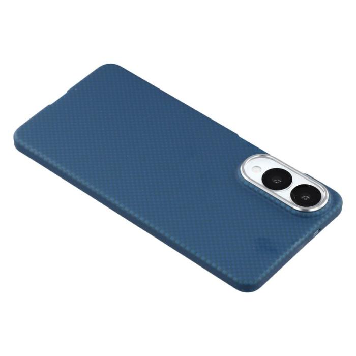 X-Level - X-LEVEL Samsung Galaxy S25 Edge Skal MagSafe Kolfiber Blå