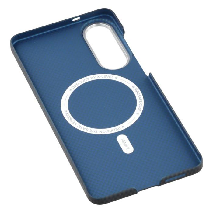 X-Level - X-LEVEL Samsung Galaxy S25 Edge Skal MagSafe Kolfiber Svart