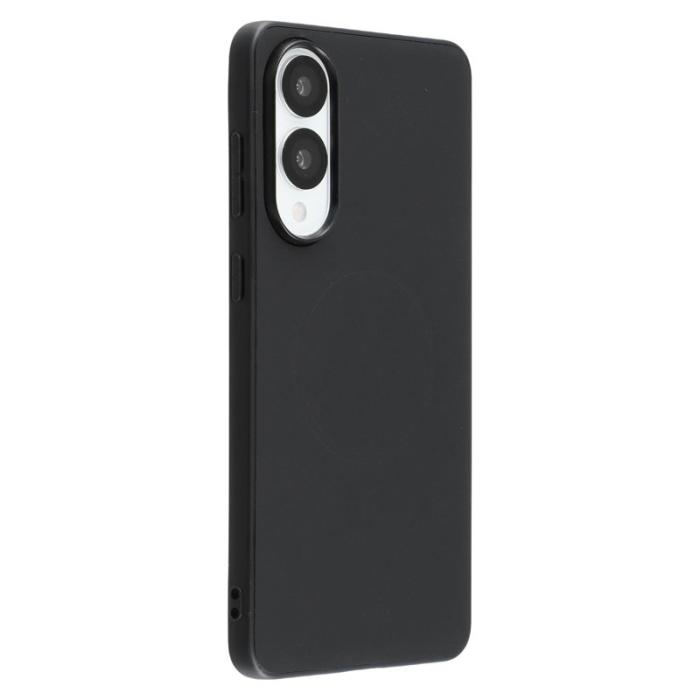 X-Level - X-LEVEL Samsung Galaxy S25 Edge Skal MagSafe PC TPU PU Svart