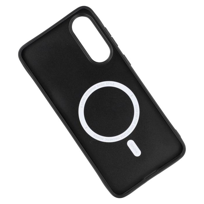 X-Level - X-LEVEL Samsung Galaxy S25 Edge Skal MagSafe PC TPU PU Svart