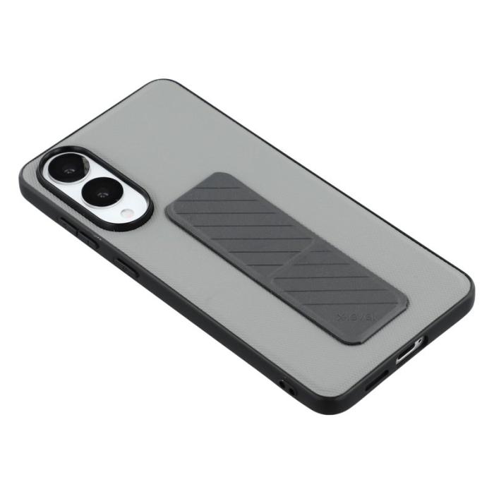 X-Level - X-LEVEL Samsung Galaxy S25 Edge Skal med Kickstand - Grå