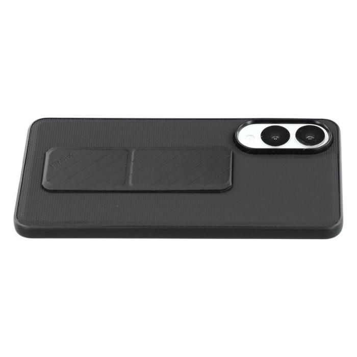 X-Level - X-LEVEL Samsung Galaxy S25 Edge Skal med Ställ - Svart