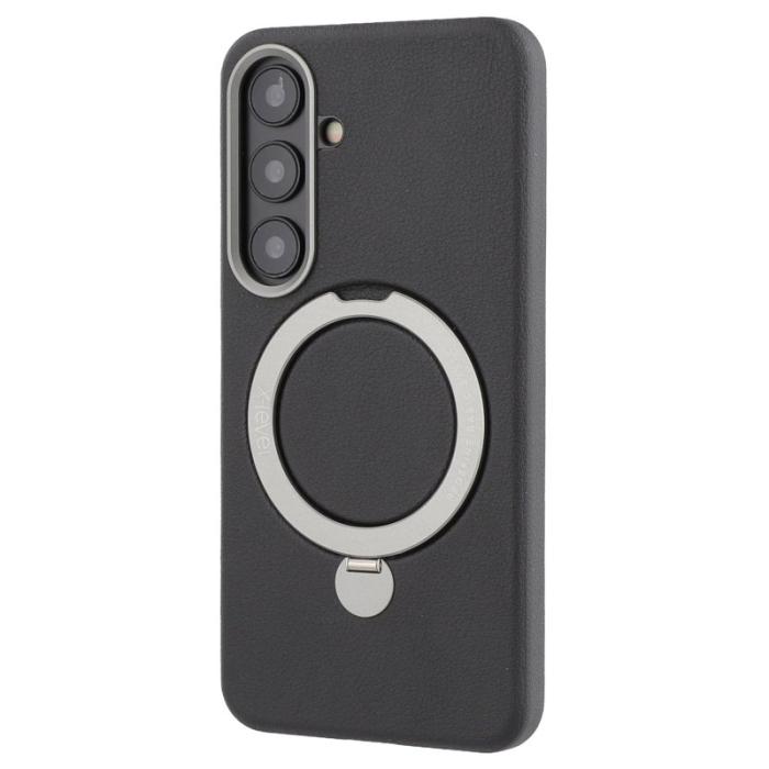 X-Level - X-LEVEL Samsung Galaxy S25+ Magnetiskt Fodral Kickstand Svart