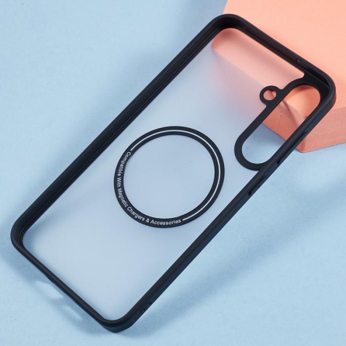 X-Level - X-LEVEL Samsung Galaxy S25 Skal Magnetiskt Svart Matte