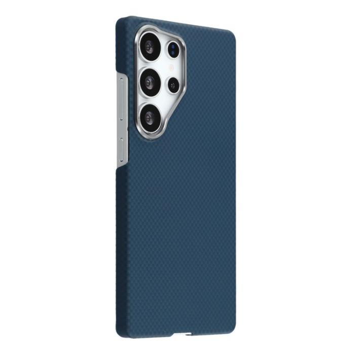 X-Level - X-LEVEL Samsung Galaxy S25 Ultra Skal MagSafe Kolfiber Blå