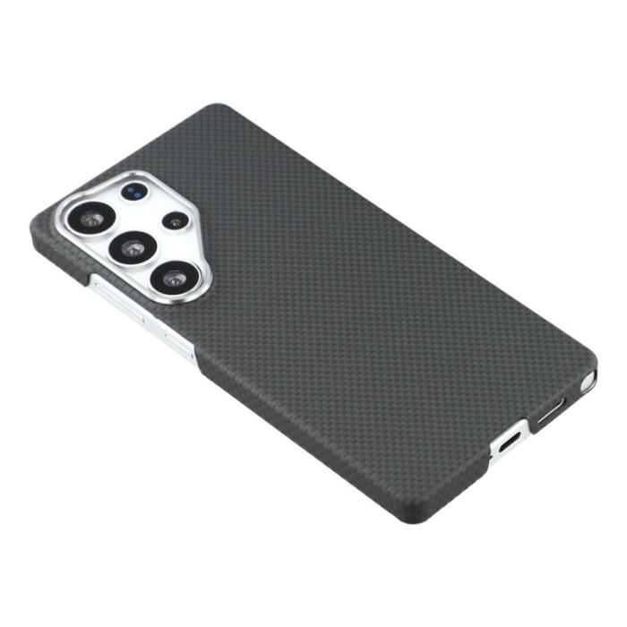 X-Level - X-LEVEL Samsung Galaxy S25 Ultra Skal MagSafe Kolfiber Svart