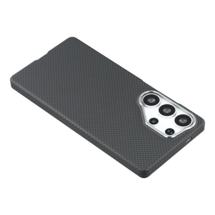 X-Level - X-LEVEL Samsung Galaxy S25 Ultra Skal MagSafe Kolfiber Svart