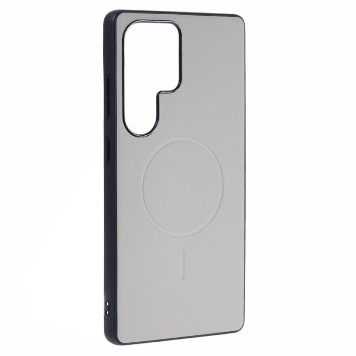 X-Level - X-LEVEL Samsung Galaxy S25 Ultra Skal MagSafe PC TPU PU Grå
