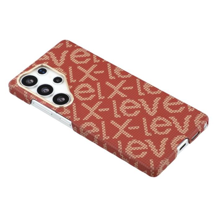 X-Level - X-LEVEL Samsung Galaxy S25 Ultra Skal MagSafe Röd