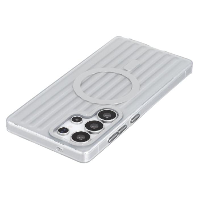 X-Level - X-LEVEL Samsung Galaxy S25 Ultra Skal MagSafe Silver