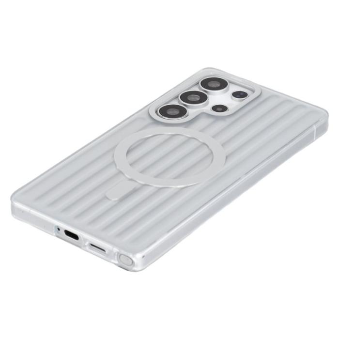 X-Level - X-LEVEL Samsung Galaxy S25 Ultra Skal MagSafe Silver