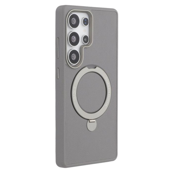 X-Level - X-LEVEL Samsung Galaxy S25 Ultra Skal med Kickstand - Grå
