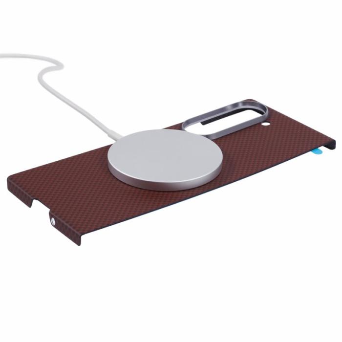 X-Level - X-LEVEL Samsung Galaxy Z Fold6 5G Skal Carbon Röd