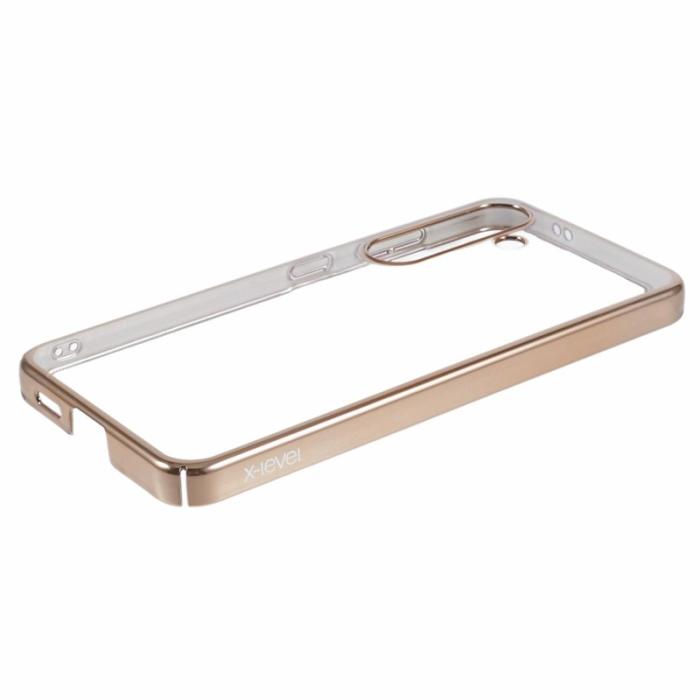 X-Level - X-LEVEL Shockproof Case Samsung Galaxy S24 Skal Guld