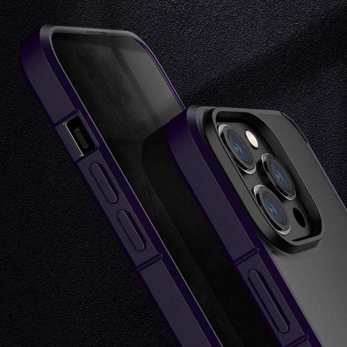 X-Level - X-LEVEL Slim Fodral iPhone 15 Pro Max Anti-Scratch Svart