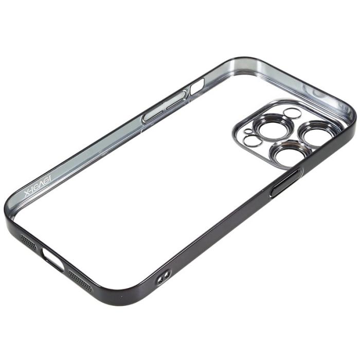 X-Level - X-LEVEL TPU+PC Skal för iPhone 13 Pro Svart