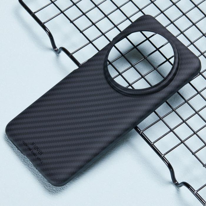 X-Level - X-LEVEL Xiaomi 14 Ultra Skal Tunn Hård PC Kolfiber Svart