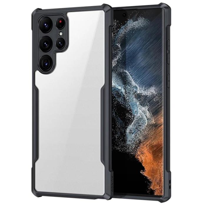 XUNDD - XUNDD Anti-fall Fodral för Samsung Galaxy S23 Ultra - Svart