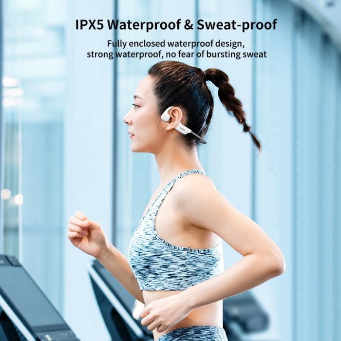 XUNDD - XUNDD B002 Bone Conduction Hörlurar Bluetooth Grå