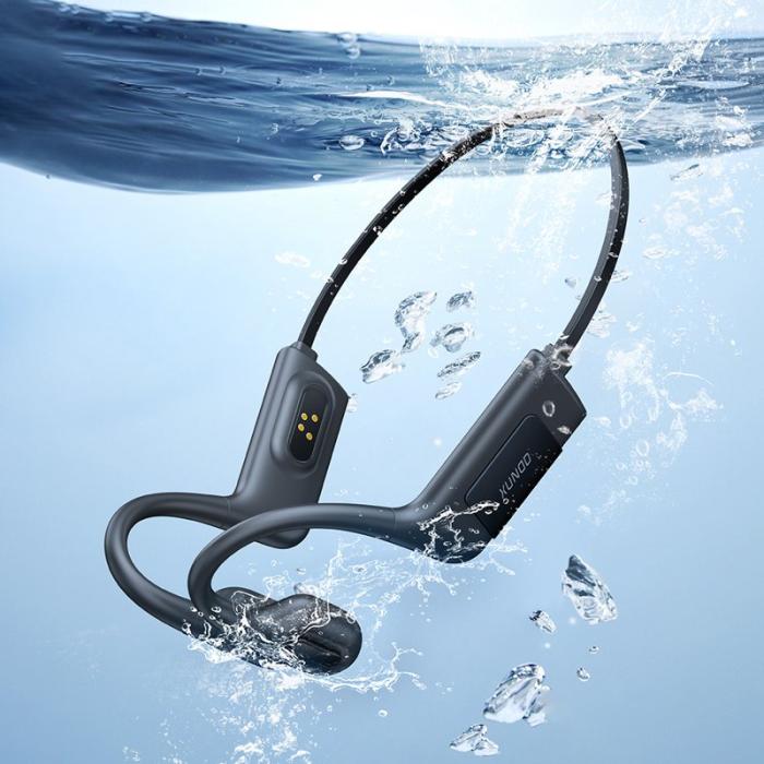 XUNDD - XUNDD B003 Bone Conduction Headset Fodral Svart IPX8 Waterproof