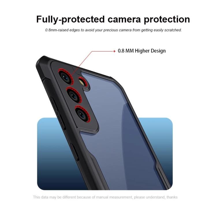 XUNDD - XUNDD för Samsung Galaxy S21 FE 5G Skal med Airbag Teknologi, Klar