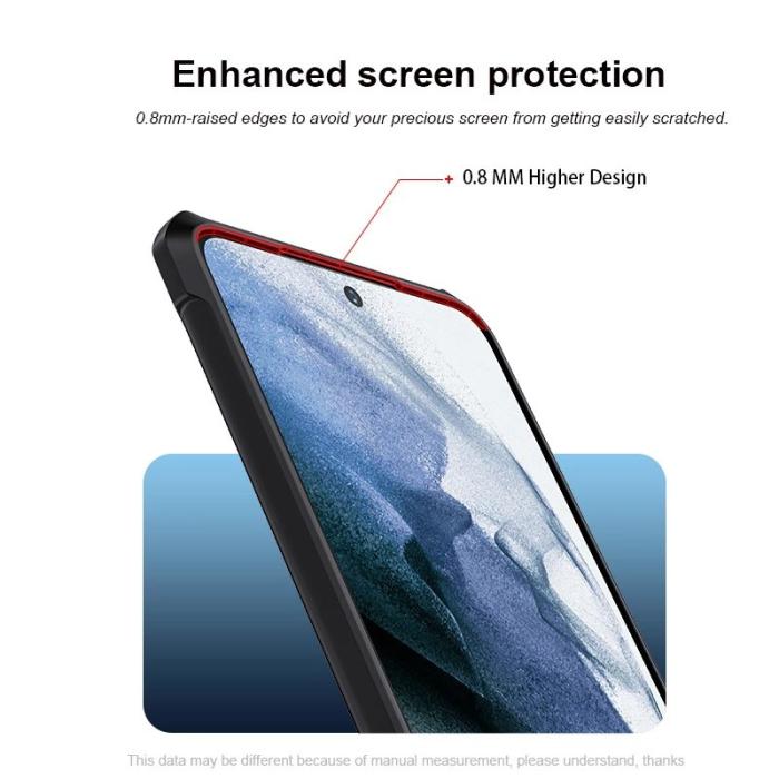 XUNDD - XUNDD för Samsung Galaxy S21 FE 5G Skal med Airbag Teknologi, Klar