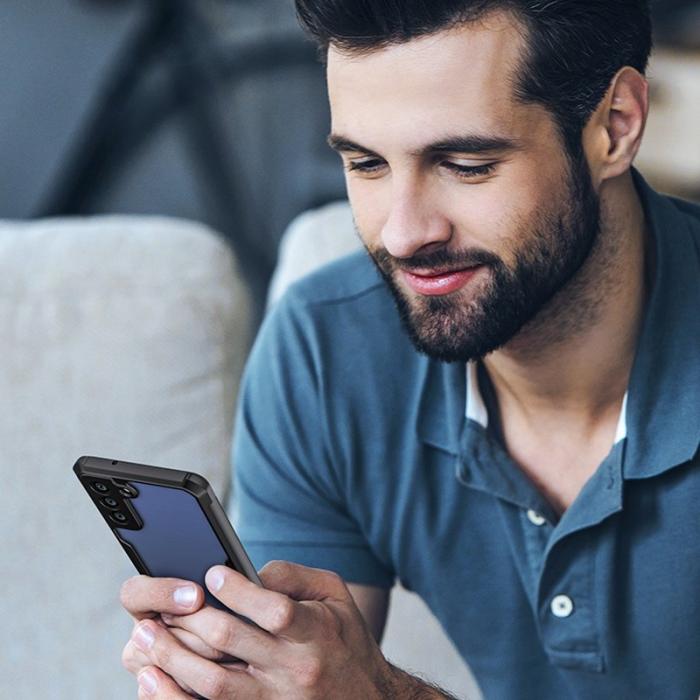 XUNDD - XUNDD för Samsung Galaxy S21 FE 5G Skal med Airbag Teknologi, Klar