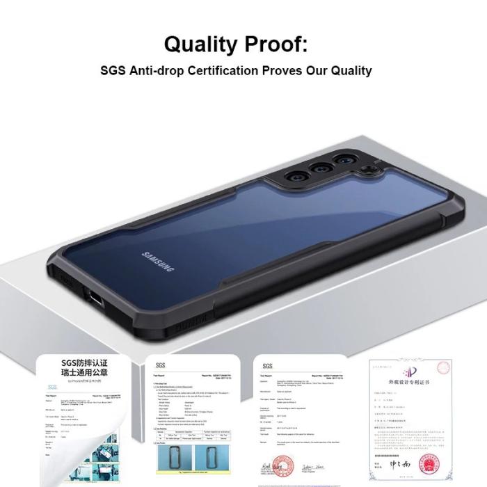 XUNDD - XUNDD för Samsung Galaxy S21 FE 5G Skal med Airbag Teknologi, Klar