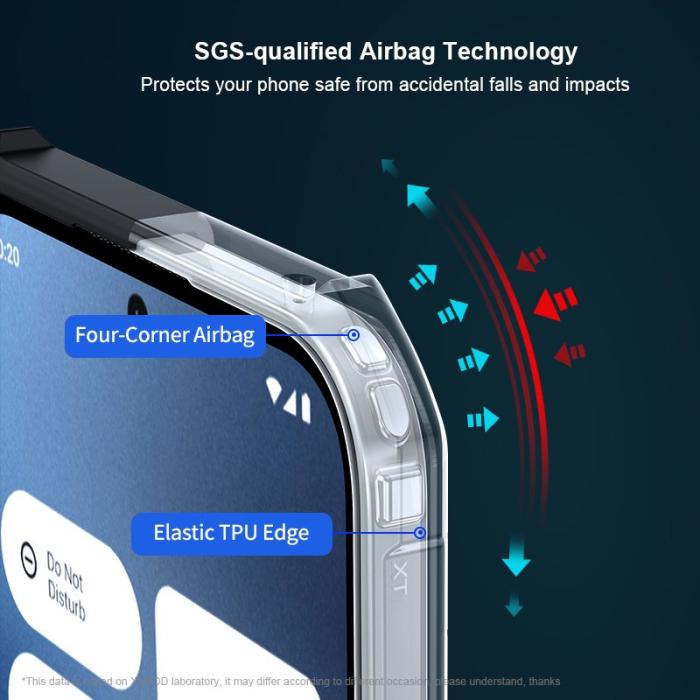 XUNDD - XUNDD For Nothing Phone (2a) Skal TPU+Acrylic Stöttålig Svart