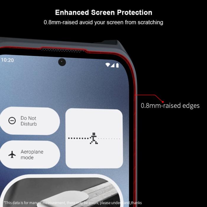 XUNDD - XUNDD For Nothing Phone (2a) Skal TPU+Acrylic Stöttålig Svart