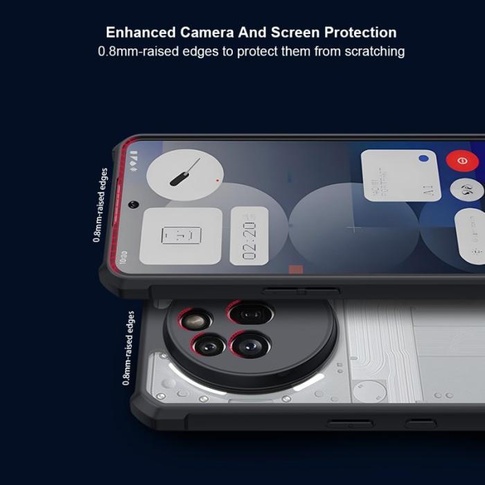 XUNDD - XUNDD For Nothing Phone (3a) Pro Skal Dropproof Klar TPU