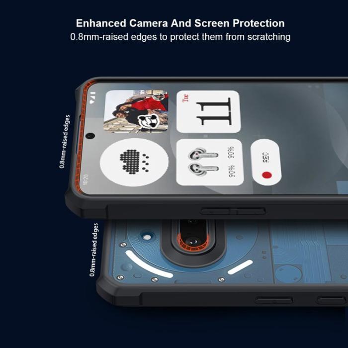 XUNDD - XUNDD For Nothing Phone (3a) Skal Dropproof TPU Klar Bakgrund