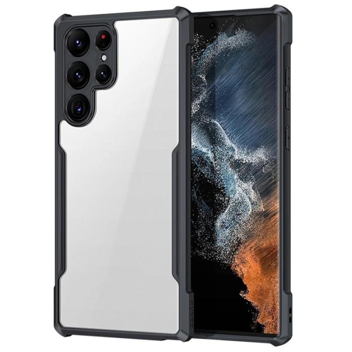 XUNDD - XUNDD Galaxy S22 Ultra 5G Skal med Anti-fall TPU och Akryl