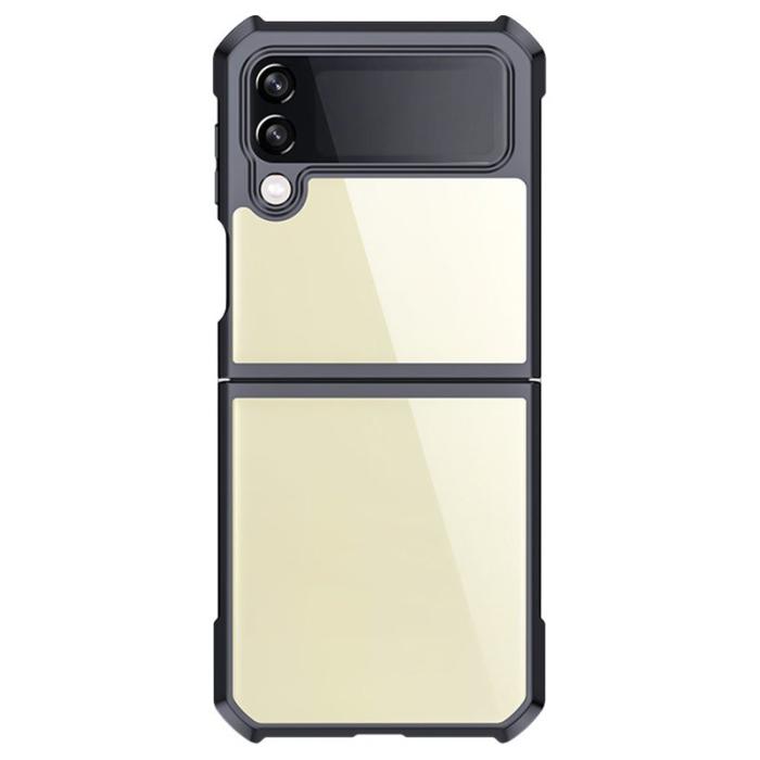 XUNDD - XUNDD Galaxy Z Flip3 5G Skal Akryl + TPU Stötabsorberande Svart