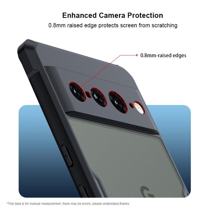 XUNDD - XUNDD Google Pixel 7 Pro Skal Skyddande Svart