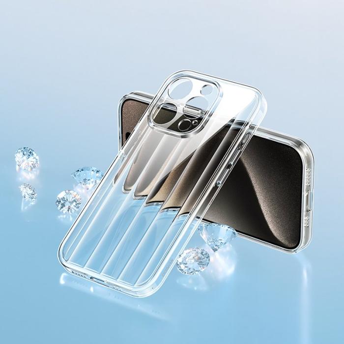 XUNDD - XUNDD Greya Series iPhone 15 Pro Max Skal Transparent Röd