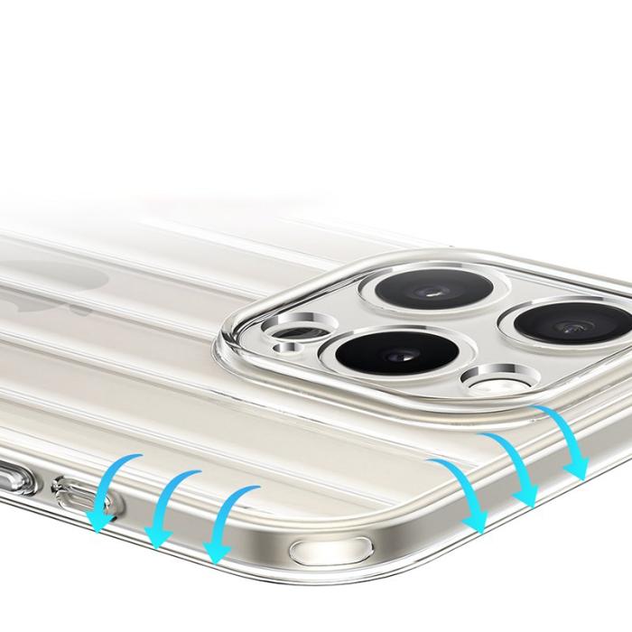 XUNDD - XUNDD Greya Series iPhone 15 Pro Skal Transparent Röd