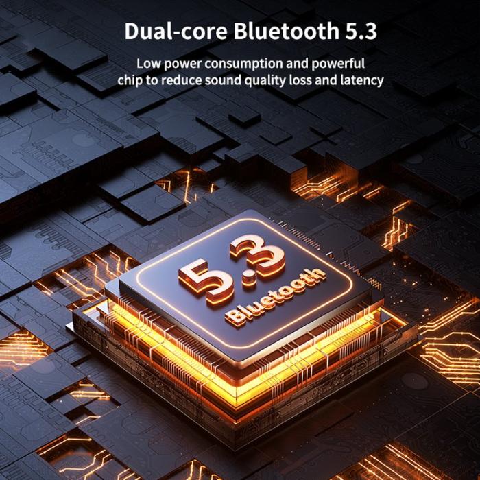 XUNDD - XUNDD H002 Bluetooth-hörlurar med smart touch, svart