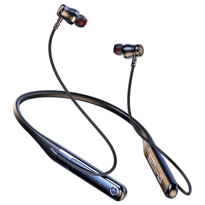 XUNDD - XUNDD H002 Trådlösa Hörlurar med Nackmontering Svart