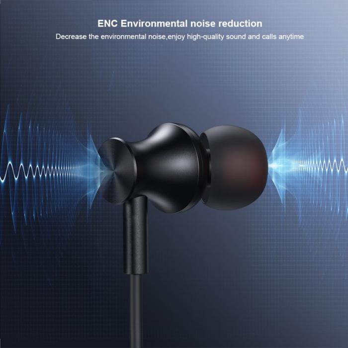 XUNDD - XUNDD H003 Bluetooth-hörlurar med ENC brusreducering svart