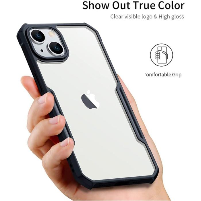 XUNDD - XUNDD iPhone 13 Skal Scratch-resistant Anti-fall Svart