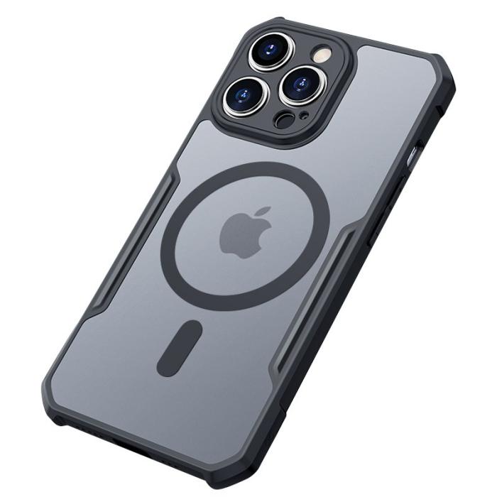 XUNDD - XUNDD iPhone 14 Pro Max Skal Magnetiskt Hård Akryl TPU Svart
